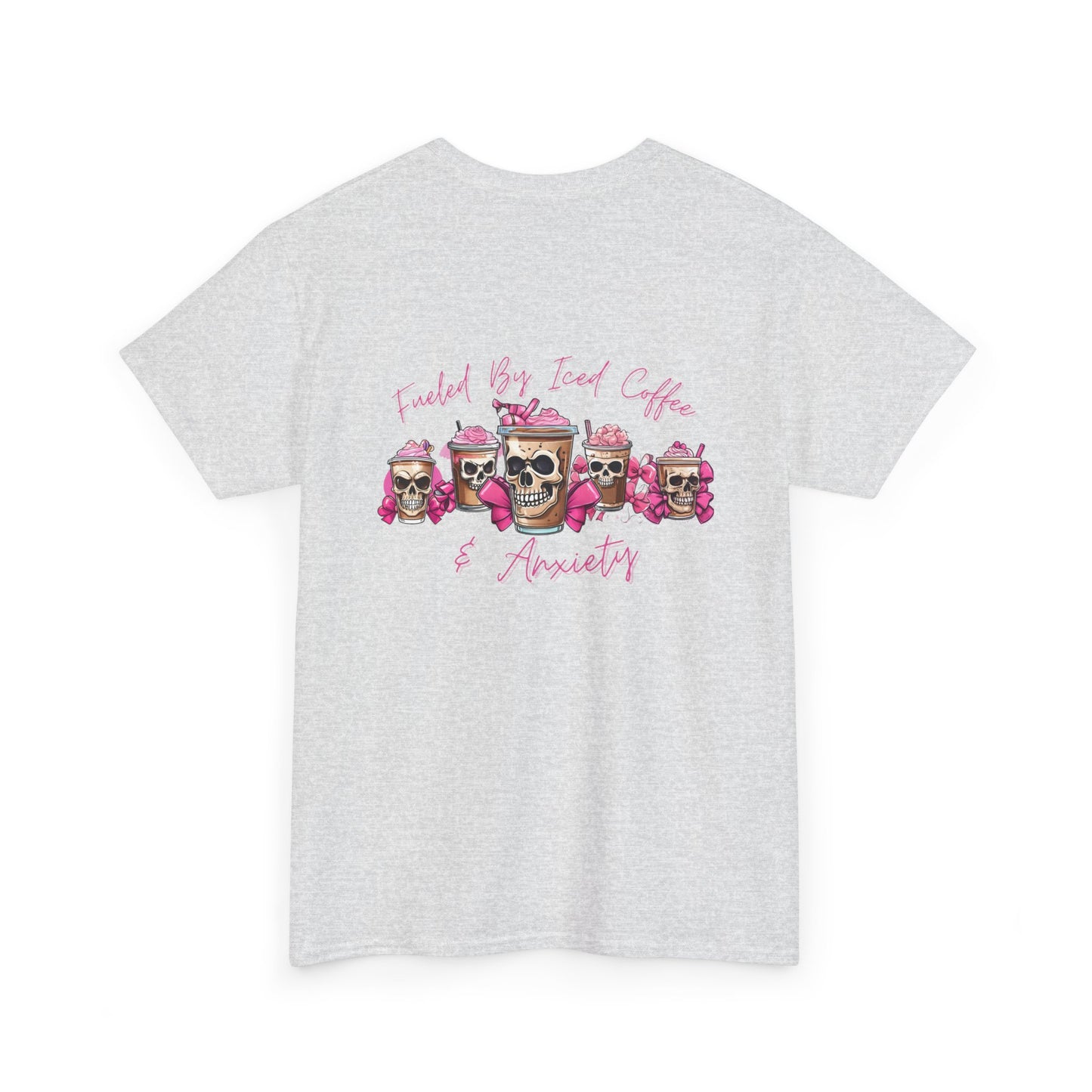 Coffee Lover Unisex Tee, Anxious Life T-Shirt, Caffeine Addict Shirt, Funny Graphic Tee, Gift for Coffee Drinker