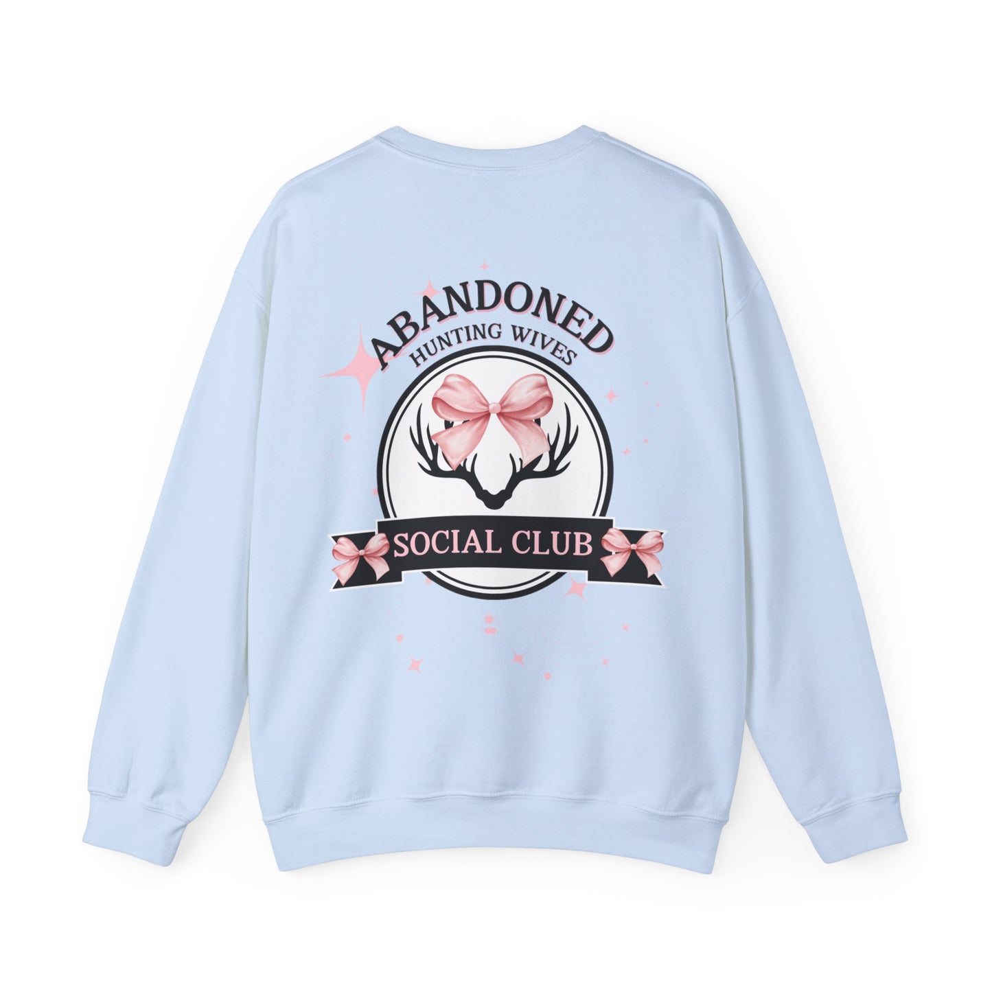 Unisex Heavy Blend™ Crewneck Sweatshirt Abandoned  wife club