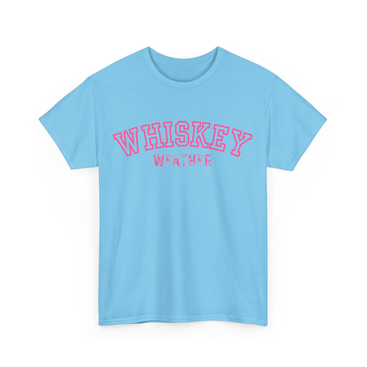 Unisex Heavy Cotton Tee Whisky Weather
