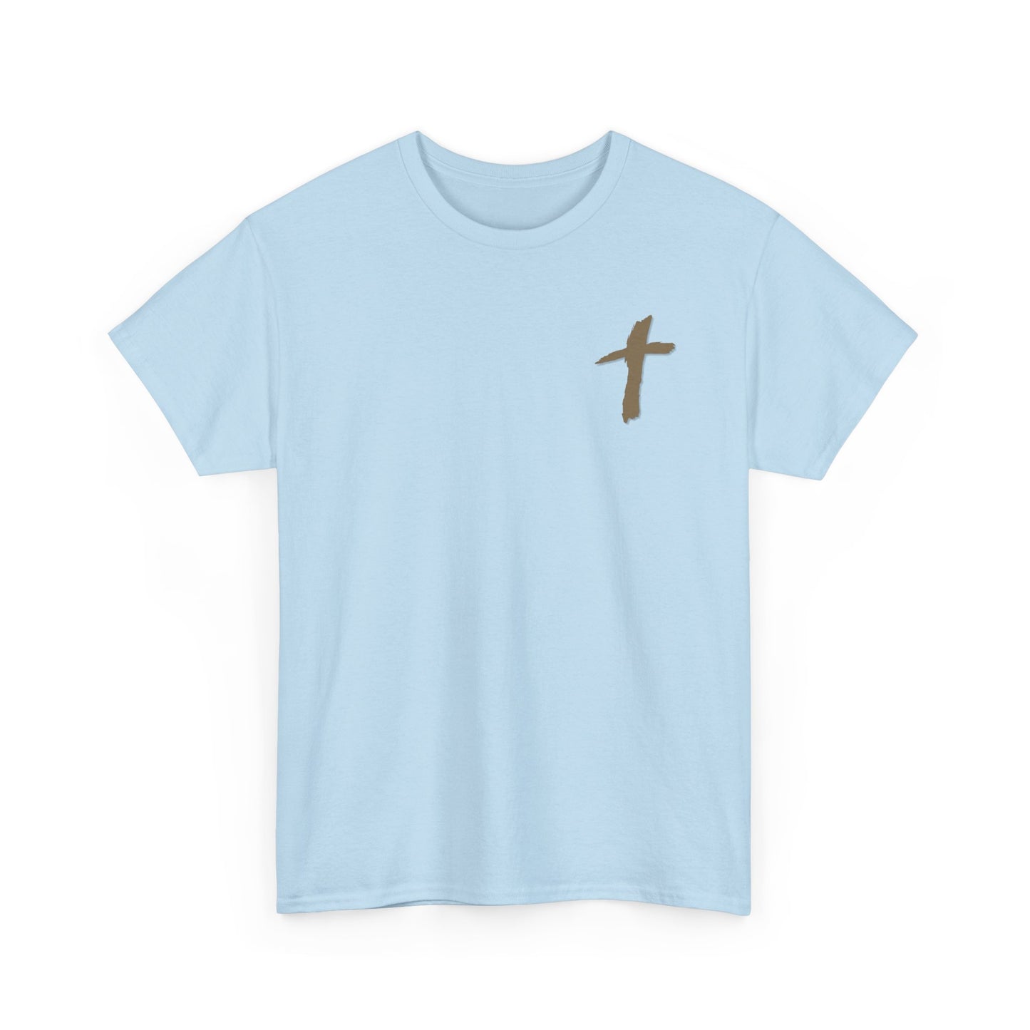 Gildan Religious T-Shirt, Christian Tee, Faith Apparel, Jesus Design, Unisex Shirt, Spiritual Clothing, Cross