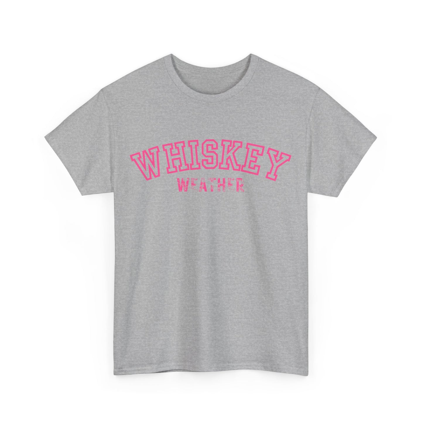 Unisex Heavy Cotton Tee Whisky Weather