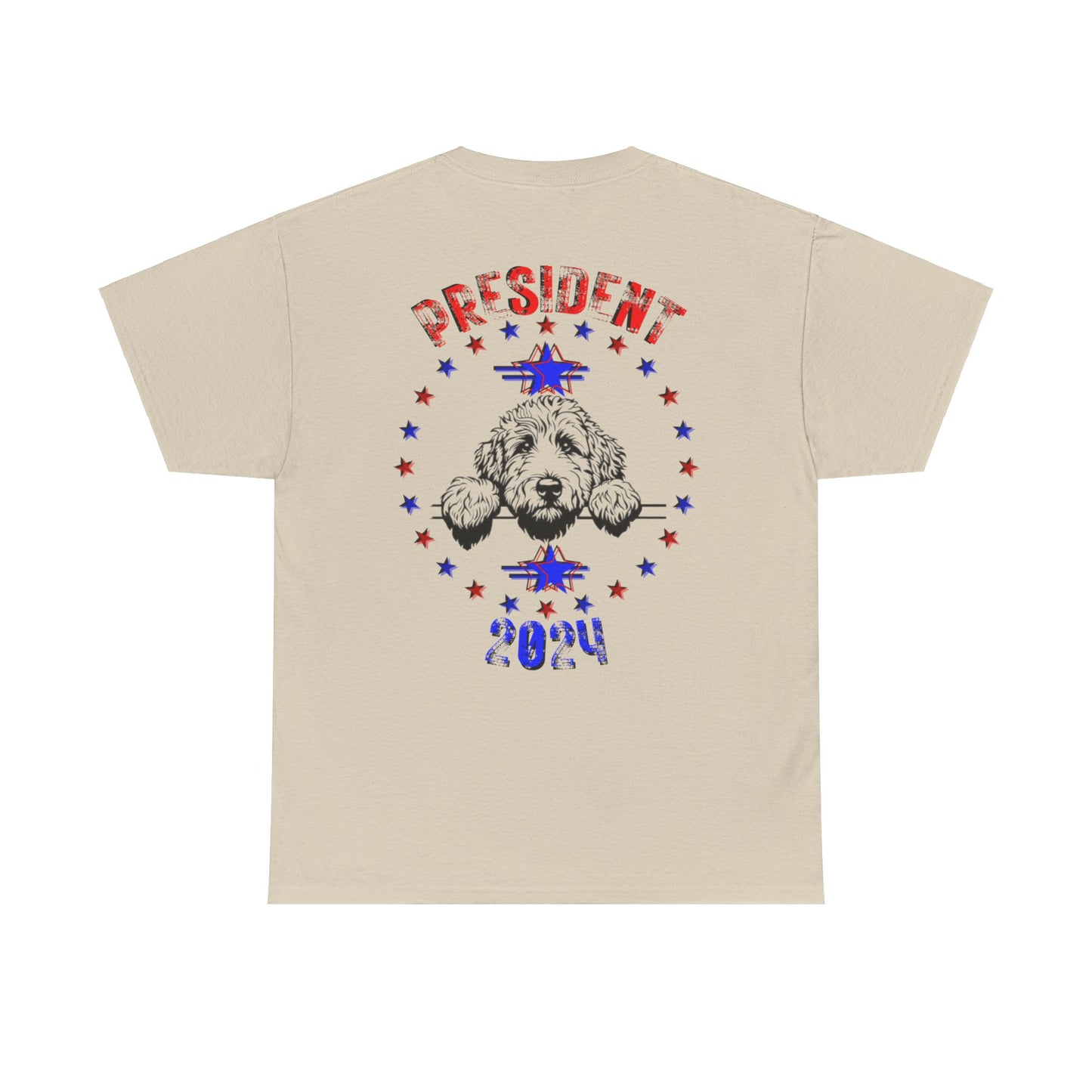 Sunni2024 Election Unisex Tee, Pet for President Shirt, Political Campaign Cotton T-Shirt, Graphic Tee, Funny Gift
