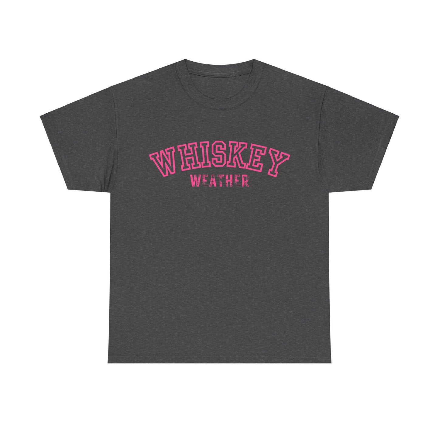 Unisex Heavy Cotton Tee Whisky Weather