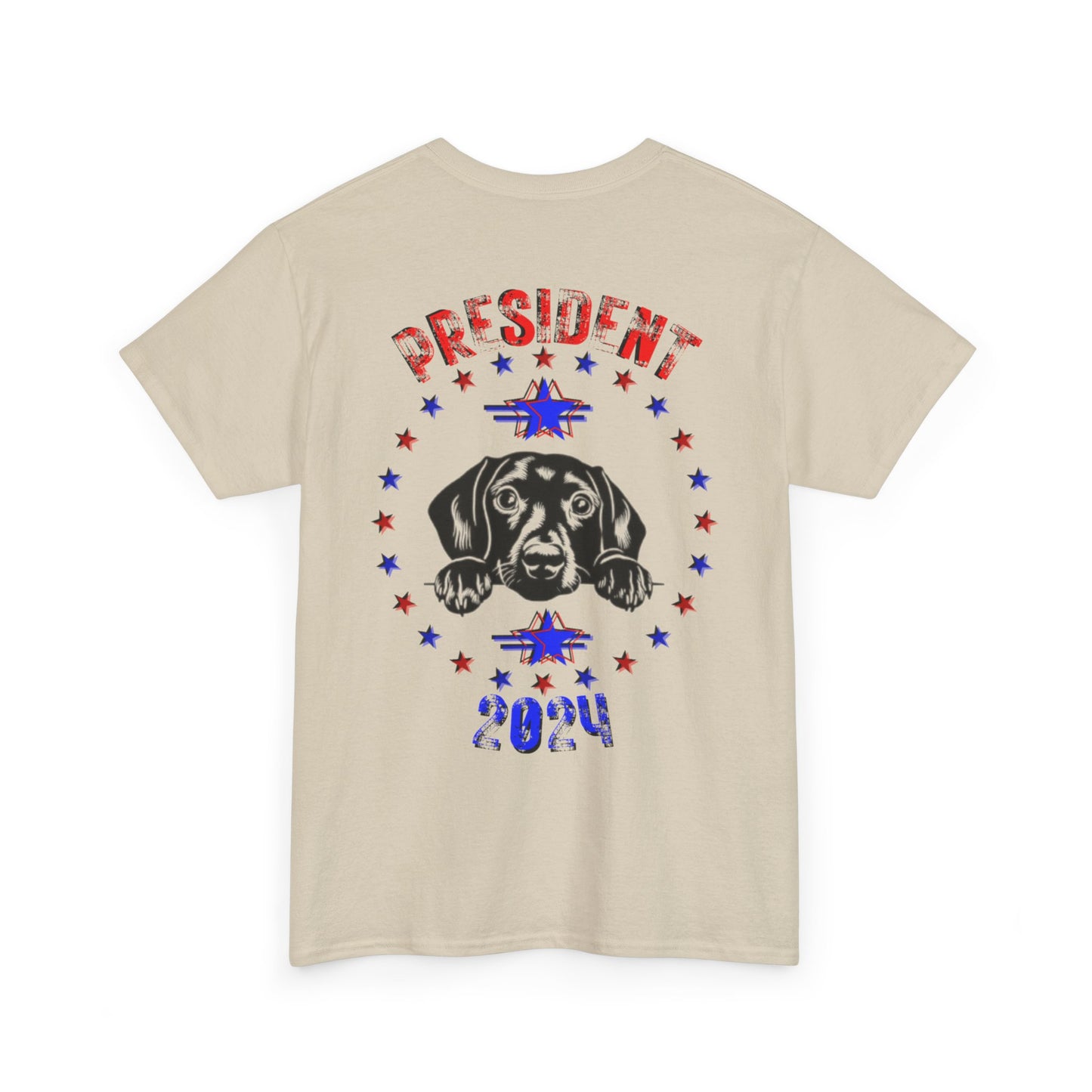 Dachshund 2024 Unisex Tee, Dog Lover Shirt, Funny Graphic Tee, Animal Rights Activist Apparel, Campaign Merch