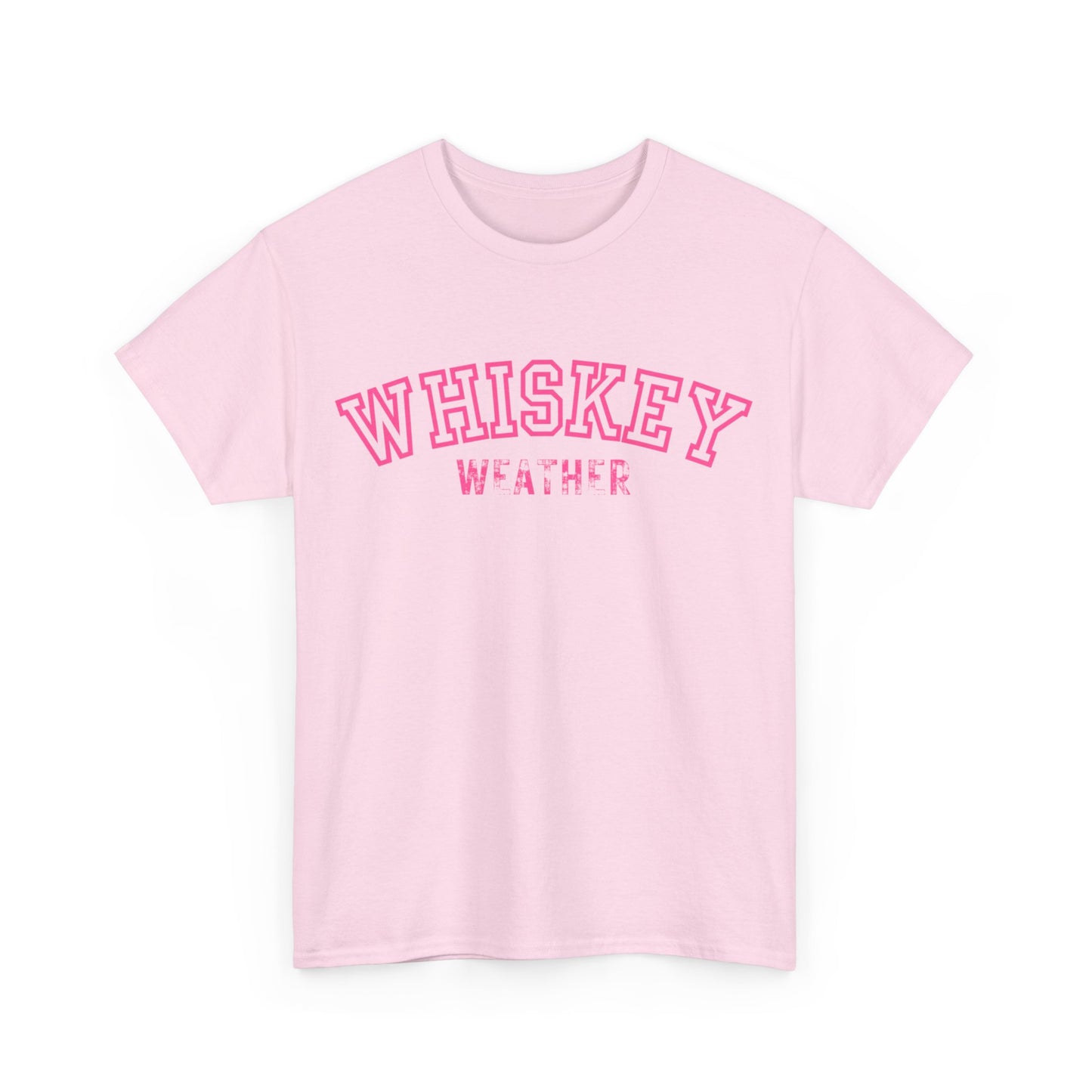Unisex Heavy Cotton Tee Whisky Weather