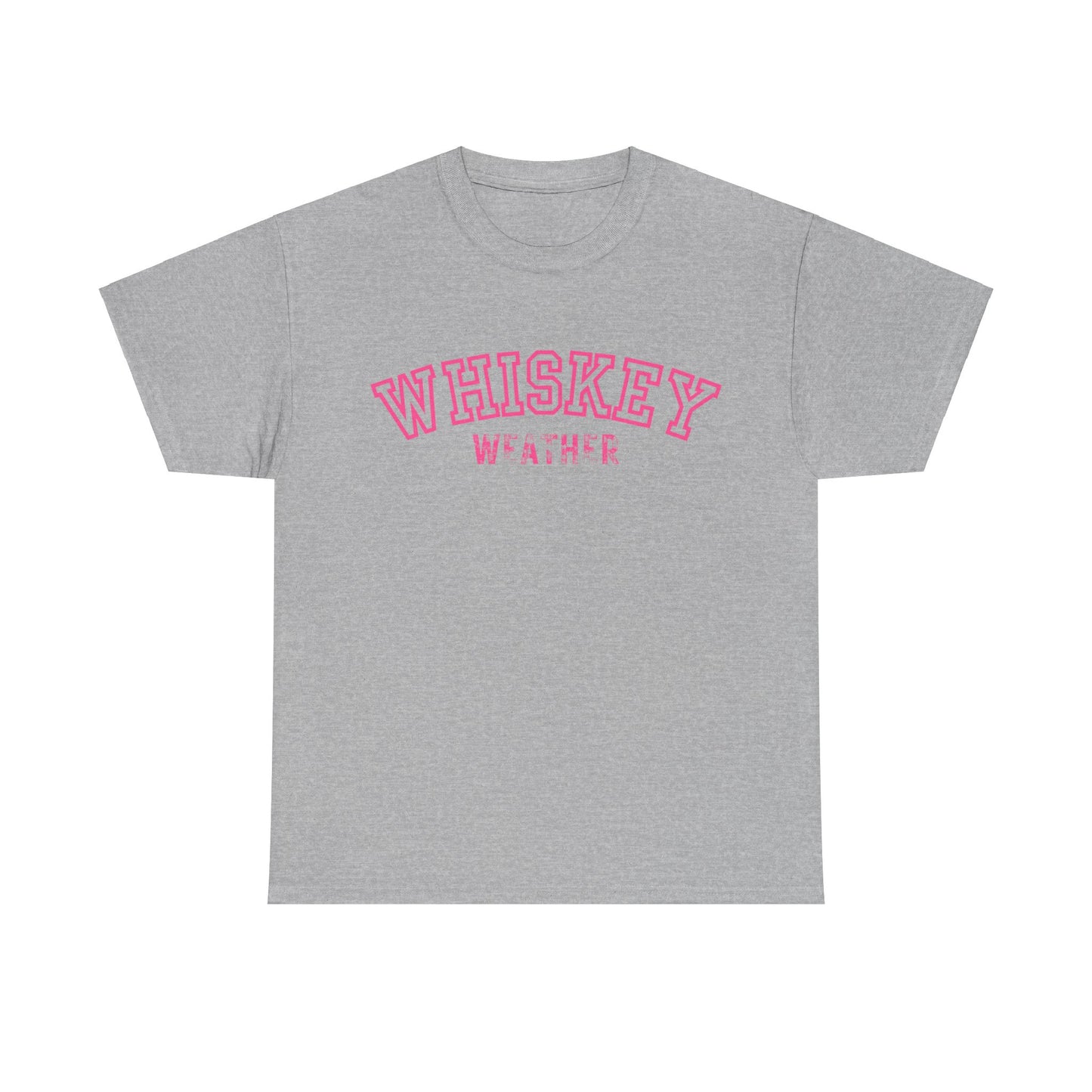 Unisex Heavy Cotton Tee Whisky Weather
