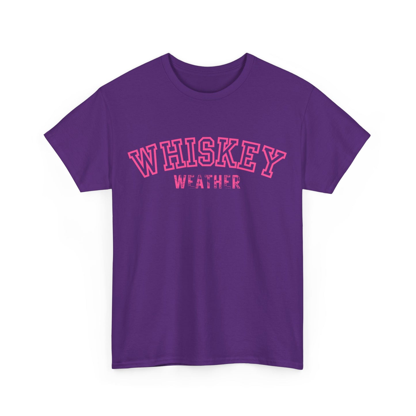 Unisex Heavy Cotton Tee Whisky Weather