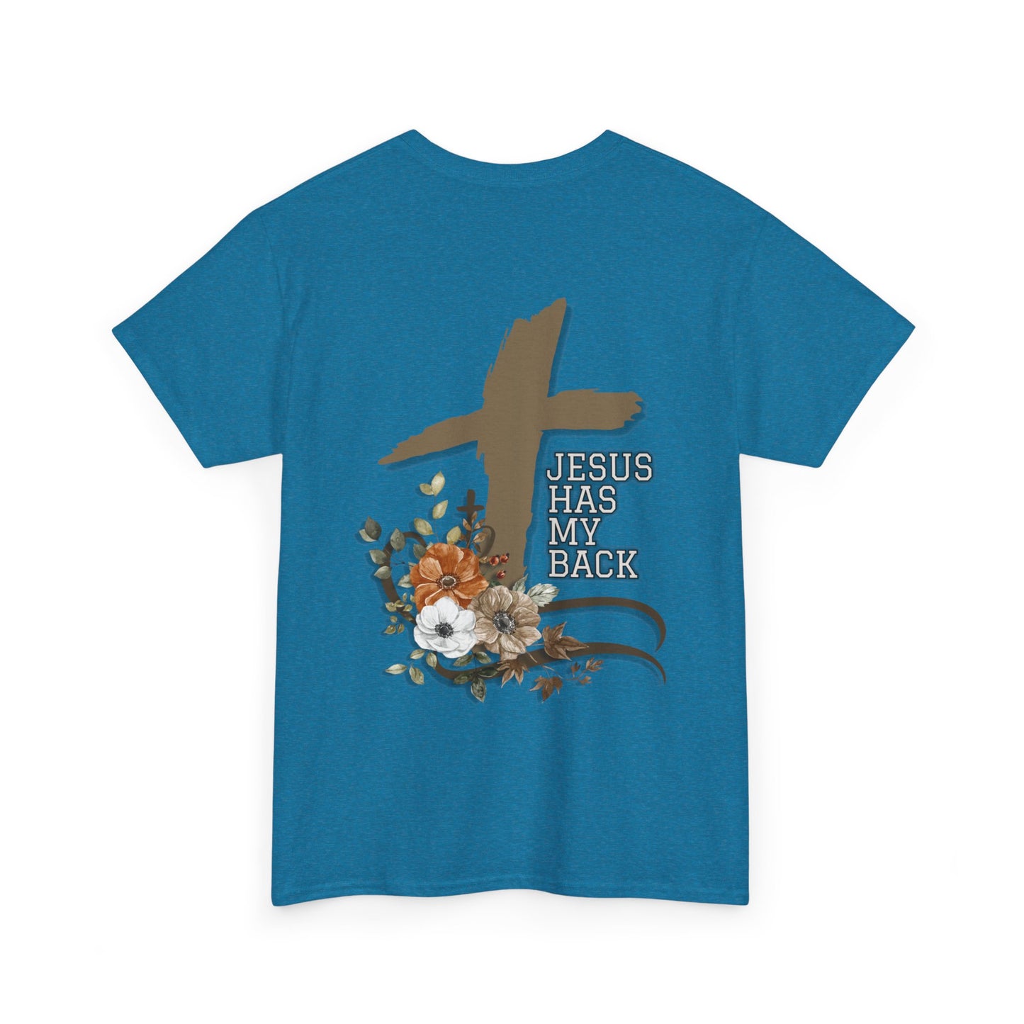 Gildan Religious T-Shirt, Christian Tee, Faith Apparel, Jesus Design, Unisex Shirt, Spiritual Clothing, Cross