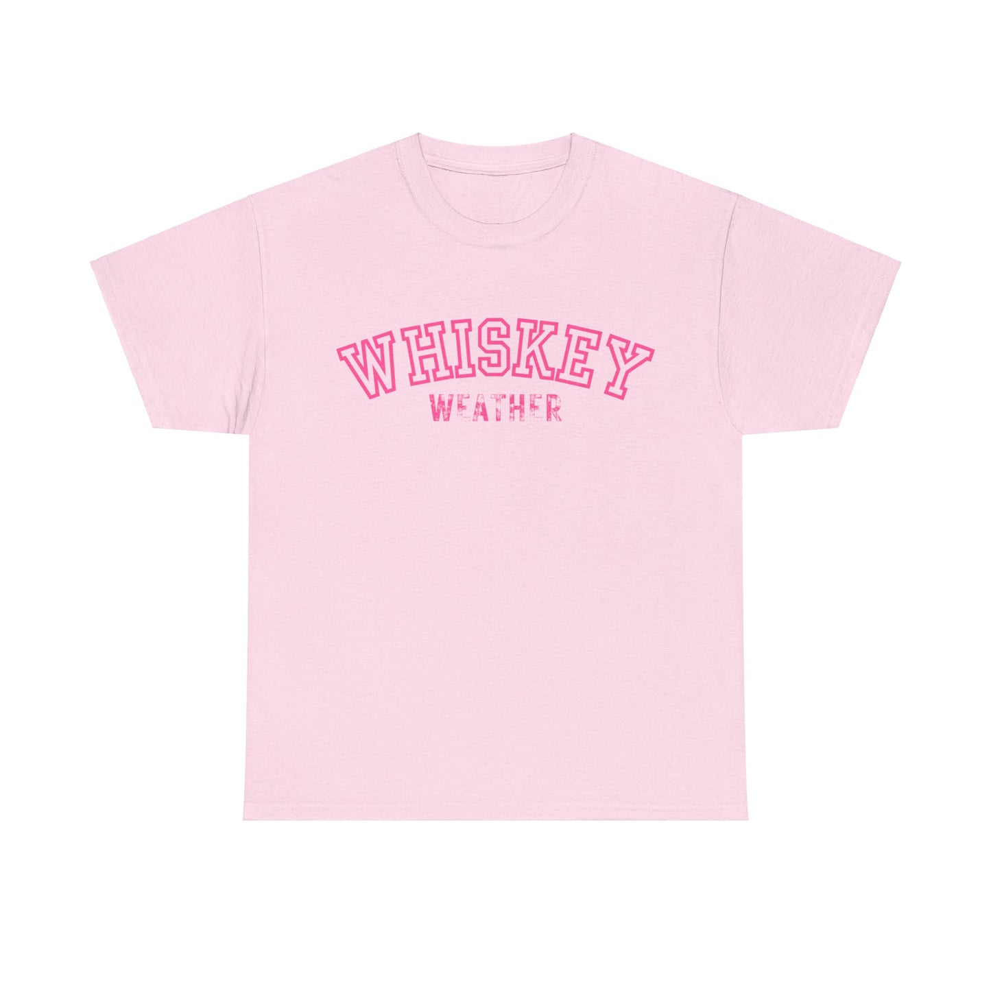 Unisex Heavy Cotton Tee Whisky Weather