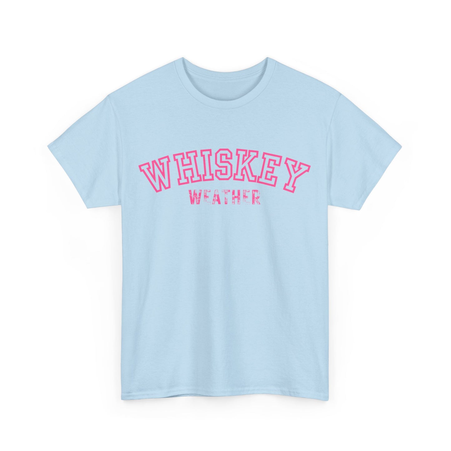 Unisex Heavy Cotton Tee Whisky Weather