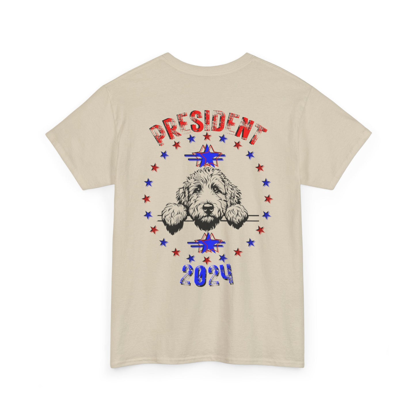 Sunni2024 Election Unisex Tee, Pet for President Shirt, Political Campaign Cotton T-Shirt, Graphic Tee, Funny Gift