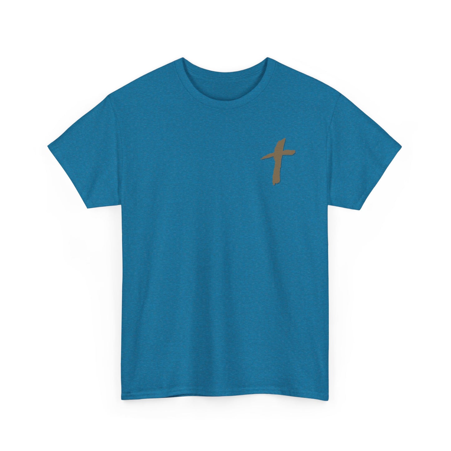 Gildan Religious T-Shirt, Christian Tee, Faith Apparel, Jesus Design, Unisex Shirt, Spiritual Clothing, Cross