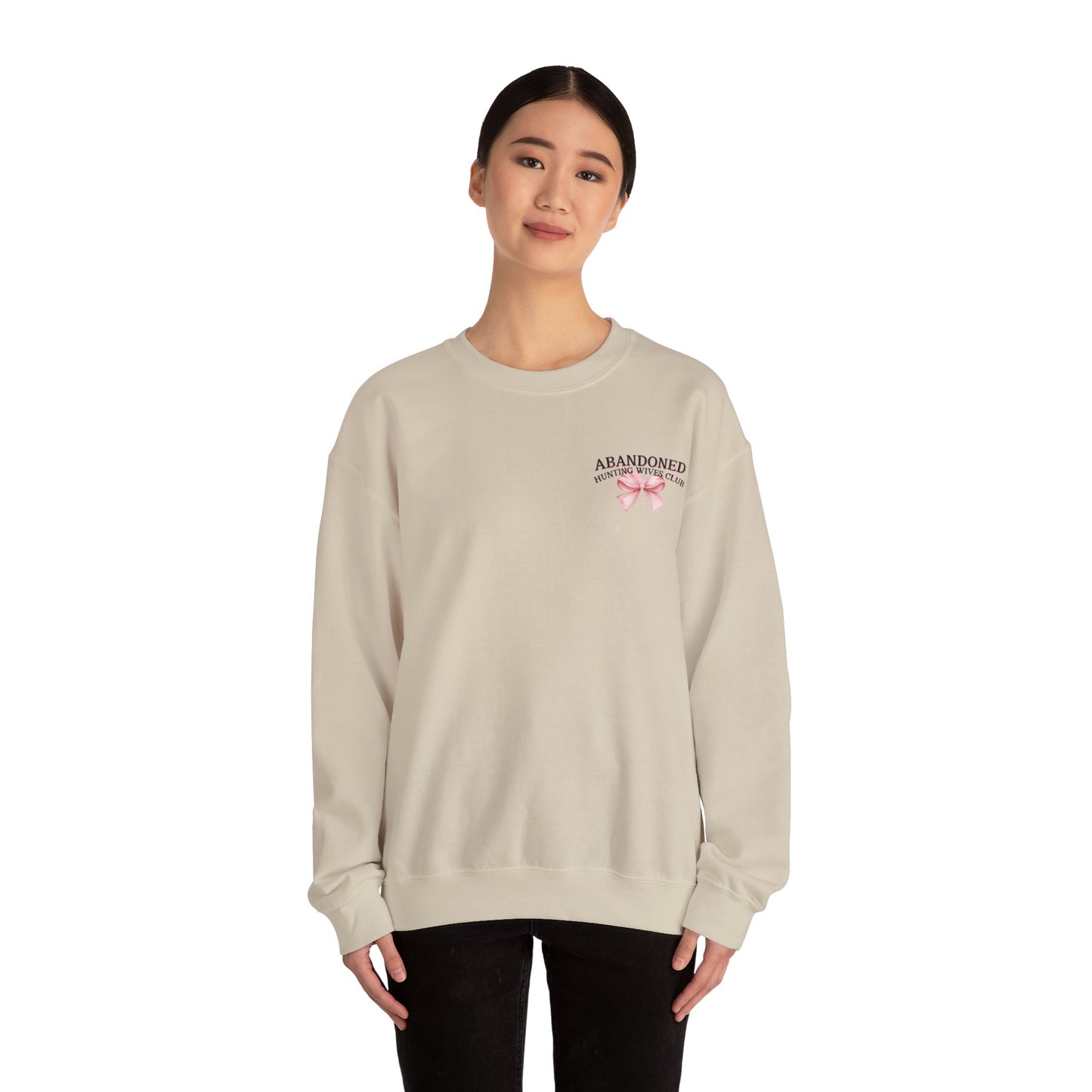 Unisex Heavy Blend™ Crewneck Sweatshirt Abandoned  wife club