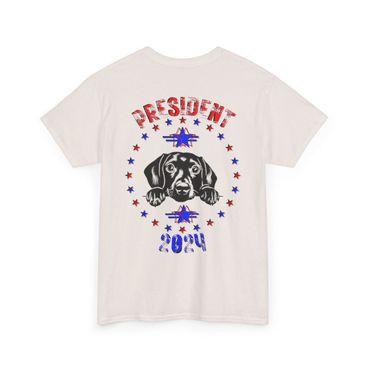 Dachshund 2024 Unisex Tee, Dog Lover Shirt, Funny Graphic Tee, Animal Rights Activist Apparel, Campaign Merch
