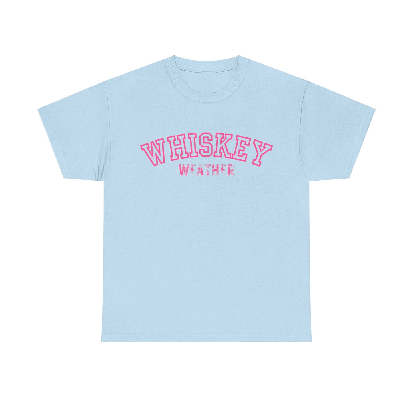 Unisex Heavy Cotton Tee Whisky Weather